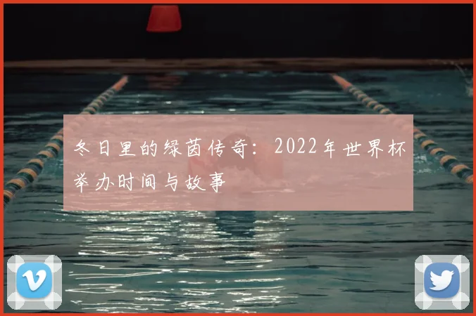 冬日里的绿茵传奇:2022年世界杯举办时间与故事