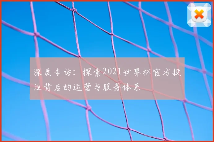 深度专访：探索2021世界杯官方投注背后的运营与服务体系